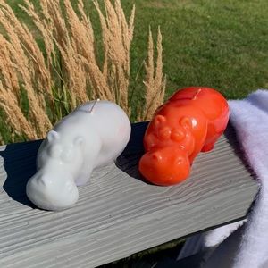 Hippo candles